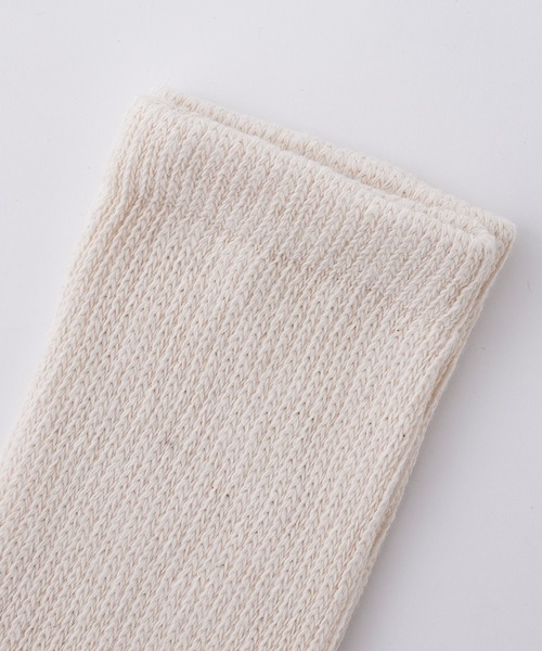 CIAOPANIC（チャオパニック）の「ナチュラルコットン2ピースソックス（ソックス/靴下・メンズ・ホワイト/オフホワイト・25）」の7枚目の写真
