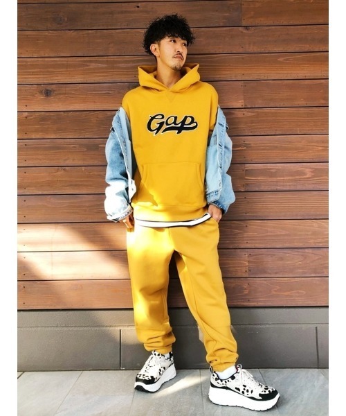 GAP（ギャップ）の「カーボナイズド フリース ジョガーパンツ (メンズ・ユニセックス)（スウェットパンツ・メンズ・その他/スカイブルー/グレー/ブラック/ネイビー/ブルー/ライトブルー/イエロー系その他・L/M/XXS/XL/XS/S）」の12枚目の写真