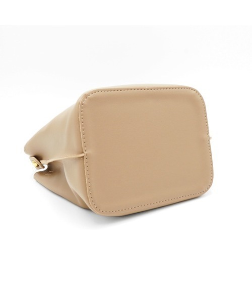 flower(フラワー)の「クラシックバケットバッグ(ショルダーバッグ・レディース・ピンク/ベージュ/グレー・FREE)」の13枚目の写真