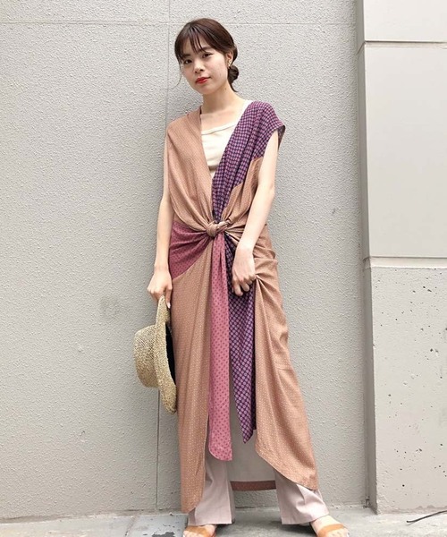 ブランド古着 ノースリーブワンピース ワンピース Kastane カスタネ のファッション通販 Zozoused