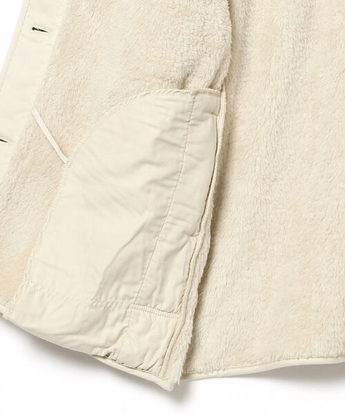 Ray BEAMS(レイビームス)の「Ray BEAMS / ボア フリース ビッグ カーディガン(カーディガン/ボレロ・レディース・ブラック/ベージュ/オフホワイト・ONE SIZE)」の11枚目の写真