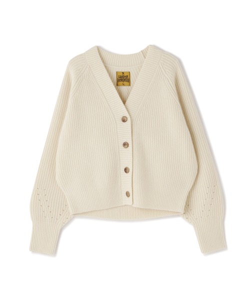 N.(N. Natural Beauty Basic)(エヌエヌナチュラルビューティーベーシック)の「◆ハミルトン カーディガン(カーディガン/ボレロ・レディース・オフホワイト/スミクロ/ベージュ/グリーン/レッド・MEDIUM)」の21枚目の写真