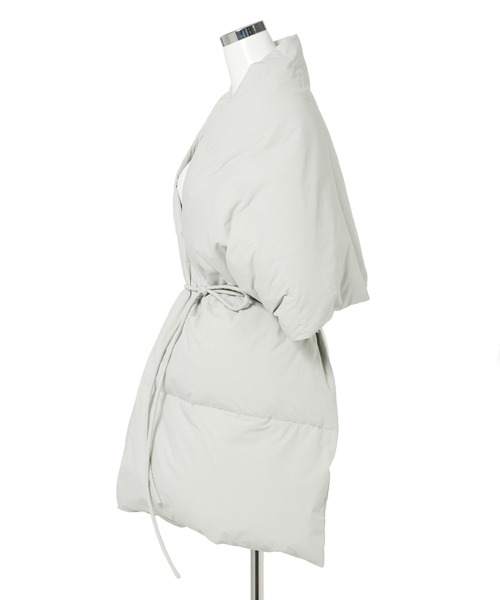 DRWCYS（ドロシーズ）の「ワイドダウンストール（ストール/ショール・レディース・ブラック/グレー・FREE）」の14枚目の写真