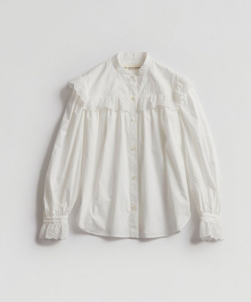 THE SHINZONE（ザ シンゾーン）の「Shinzone COTTON FRILL BLOUSE