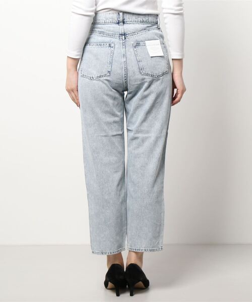 HONEYSUCKLE ROSE（ハニーサックルローズ）の「【HONEYSUCKLE ROSE】ハイウエストデニムパンツ（デニムパンツ・レディース・ライトインディゴブルー・S/M/L）」の2枚目の写真