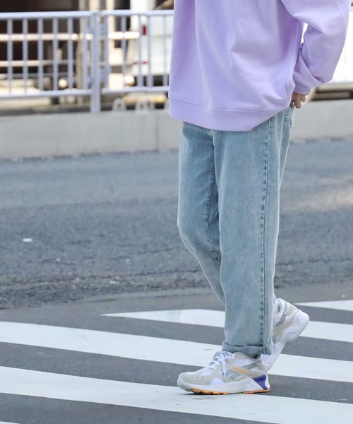 HONEYSUCKLE ROSE（ハニーサックルローズ）の「【HONEYSUCKLE ROSE】ハイウエストデニムパンツ（デニムパンツ・レディース・ライトインディゴブルー・S/M/L）」の10枚目の写真