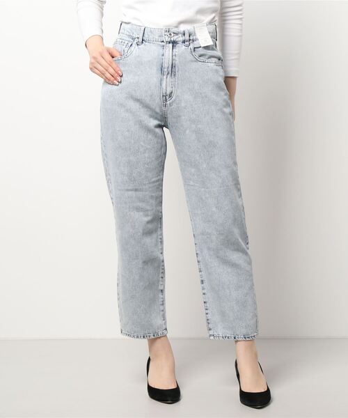 HONEYSUCKLE ROSE（ハニーサックルローズ）の「【HONEYSUCKLE ROSE】ハイウエストデニムパンツ（デニムパンツ・レディース・ライトインディゴブルー・S/M/L）」の9枚目の写真