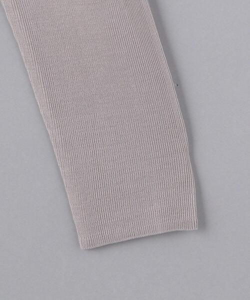 UNITED ARROWS（ユナイテッドアローズ）の「＜UNITED ARROWS＞W 18G リブ タートルネック ニット B（ニット/セーター・レディース・オフホワイト/ブラック/グレー・FREE）」の5枚目の写真