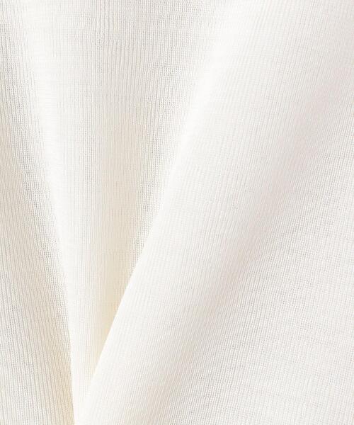 UNITED ARROWS（ユナイテッドアローズ）の「＜UNITED ARROWS＞W 18G リブ タートルネック ニット B（ニット/セーター・レディース・オフホワイト/ブラック/グレー・FREE）」の10枚目の写真