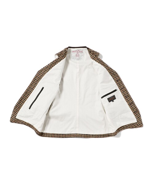 BEAMS PLUS（ビームスプラス）の「BEAMS PLUS / ハリスツイード ベスト（ベスト・メンズ・グレー/その他/ライトブラウン/その他1・SMALL/MEDIUM/LARGE/X-LARGE）」の22枚目の写真