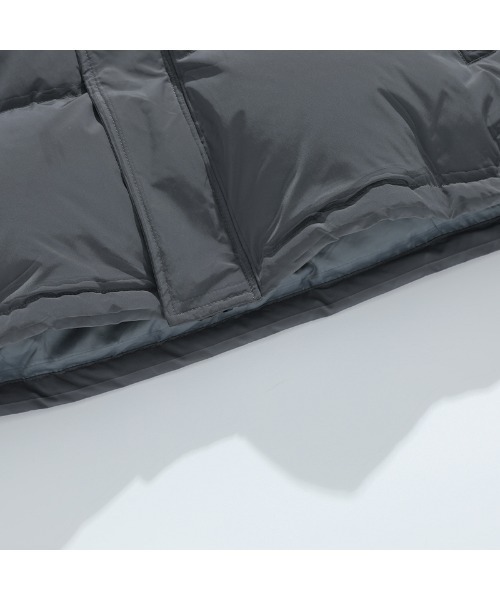 HOOK（フック）の「【HOOK】ストリート風レイヤード風中綿・ダウンジャケット（ダウンジャケット/コート・メンズ・グレー/ホワイト/ブラック・L/XL/XXL/M）」の8枚目の写真