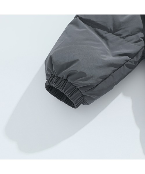 HOOK（フック）の「【HOOK】ストリート風レイヤード風中綿・ダウンジャケット（ダウンジャケット/コート・メンズ・グレー/ホワイト/ブラック・L/XL/XXL/M）」の15枚目の写真