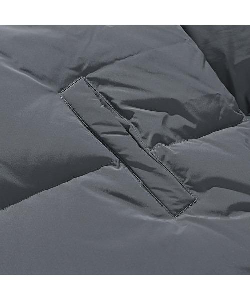 HOOK（フック）の「【HOOK】ストリート風レイヤード風中綿・ダウンジャケット（ダウンジャケット/コート・メンズ・グレー/ホワイト/ブラック・L/XL/XXL/M）」の21枚目の写真