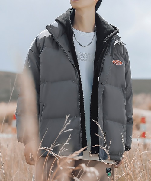 HOOK（フック）の「【HOOK】ストリート風レイヤード風中綿・ダウン