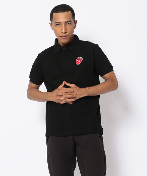 RAWLIFE(ロウライフ)の「BACK SPIN!/バックスピン!/【RollingStones】RS TOUR 1978PT POLO SHIRT(ポロシャツ・メンズ・ホワイト/ブラック・LARGE/X-LARGE)」の5枚目の写真