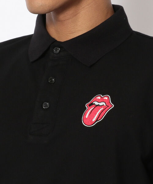 RAWLIFE(ロウライフ)の「BACK SPIN!/バックスピン!/【RollingStones】RS TOUR 1978PT POLO SHIRT(ポロシャツ・メンズ・ホワイト/ブラック・LARGE/X-LARGE)」の15枚目の写真