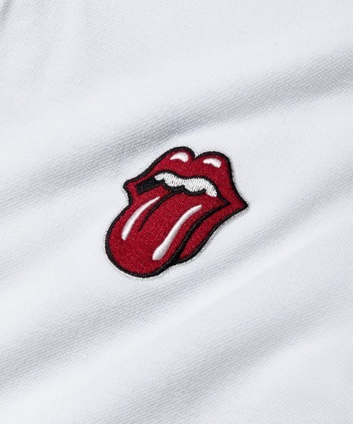 RAWLIFE(ロウライフ)の「BACK SPIN!/バックスピン!/【RollingStones】RS TOUR 1978PT POLO SHIRT(ポロシャツ・メンズ・ホワイト/ブラック・LARGE/X-LARGE)」の12枚目の写真