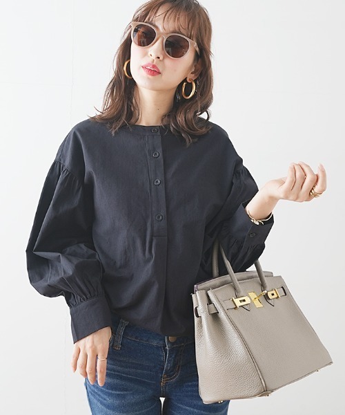 Futier land（フューティアランド）の「長袖ブラウス（シャツ/ブラウス・レディース・グリーン系その他・X-LARGE）」の11枚目の写真