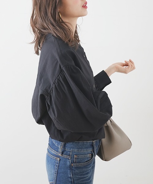 Futier land（フューティアランド）の「長袖ブラウス（シャツ/ブラウス・レディース・グリーン系その他・X-LARGE）」の2枚目の写真