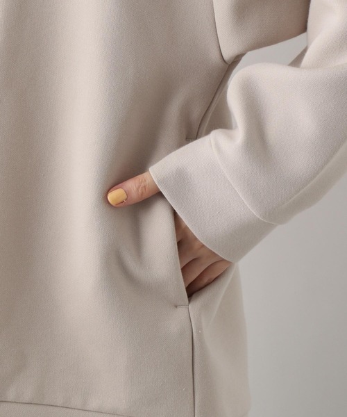 A part by（アパートバイ）の「SC＊ボンディングパーカー（その他トップス・レディース・アイボリー・MEDIUM/LARGE/XX-LARGE）」の9枚目の写真