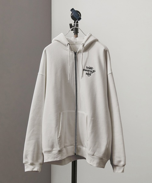 re_k by JUNRED（レクバイジュンレッド）の「re_k by JUNRED / バルーンスリーブBIGジップパーカー（パーカー・メンズ・ブラック系その他/グレー/モスグリーン・M/L/S）」の3枚目の写真