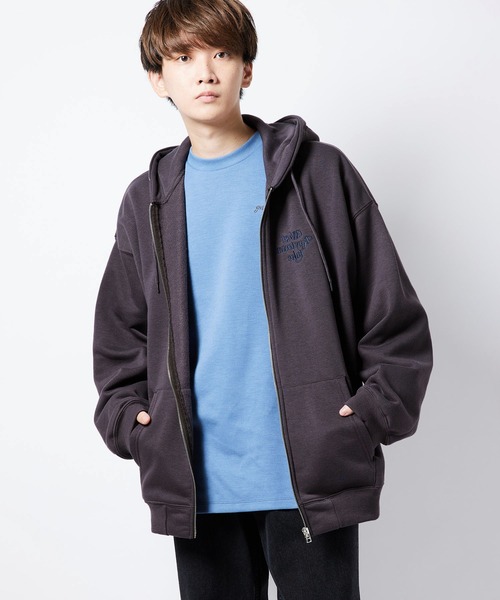 re_k by JUNRED（レクバイジュンレッド）の「re_k by JUNRED / バルーンスリーブBIGジップパーカー（パーカー・メンズ・ブラック系その他/グレー/モスグリーン・M/L/S）」の10枚目の写真