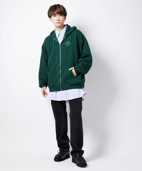 re_k by JUNRED（レクバイジュンレッド）の「re_k by JUNRED / バルーンスリーブBIGジップパーカー（パーカー・メンズ・ブラック系その他/グレー/モスグリーン・M/L/S）」の16枚目の写真
