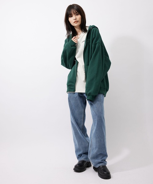 re_k by JUNRED（レクバイジュンレッド）の「re_k by JUNRED / バルーンスリーブBIGジップパーカー（パーカー・メンズ・ブラック系その他/グレー/モスグリーン・M/L/S）」の19枚目の写真