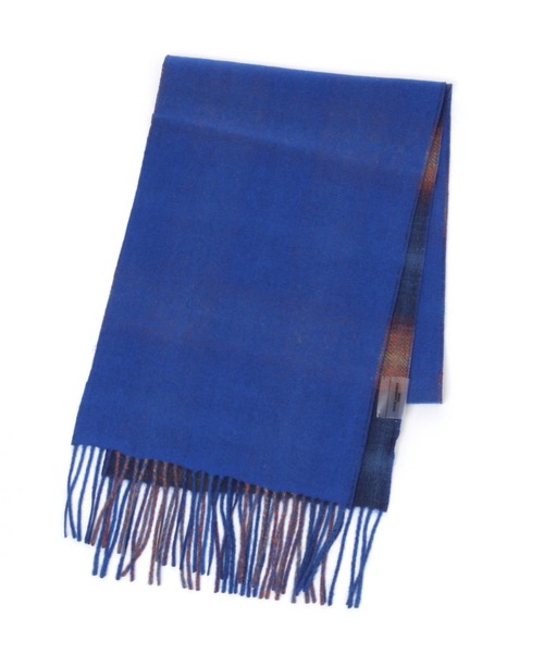 niko and...（ニコアンド）の「ウールカシミヤリバーマフラー（マフラー・メンズ・ベージュ/ブラウン/グレー/ブルー/ブラック・FREE）」の15枚目の写真