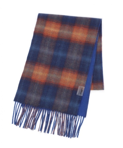 niko and...（ニコアンド）の「ウールカシミヤリバーマフラー（マフラー・メンズ・ベージュ/ブラウン/グレー/ブルー/ブラック・FREE）」の19枚目の写真