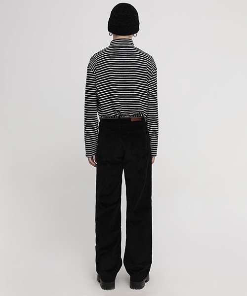 MASONPRINCE(メイソンプリンス)の「タートルネック ボーダーロングスリーブ TX141003【DO NOT TAG】(ニット/セーター・レディース・ブラック/ブルー・L/S/M)」の11枚目の写真