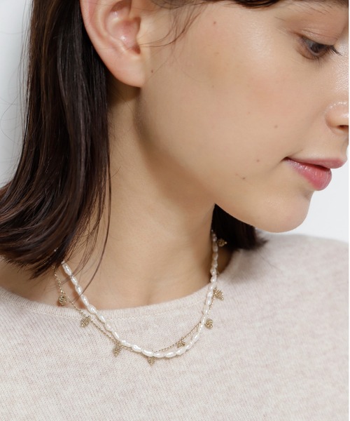 human woman(ヒューマンウーマン)の「◆Junco Paris 2連ネックレス(ネックレス・レディース・ゴールド・フリ-)」の1枚目の写真