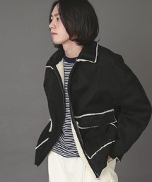 SENSE OF PLACE by URBAN RESEARCH | ムートンジップブルゾン(ムートンコート)