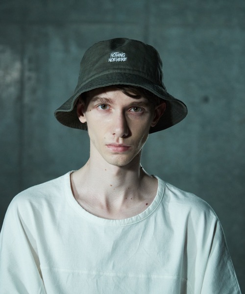 VIRGOwearworks（ヴァルゴウェアワークス）の「WORD HAT（ハット・メンズ・ブラック/ベージュ/カーキ・FREE）」の4枚目の写真