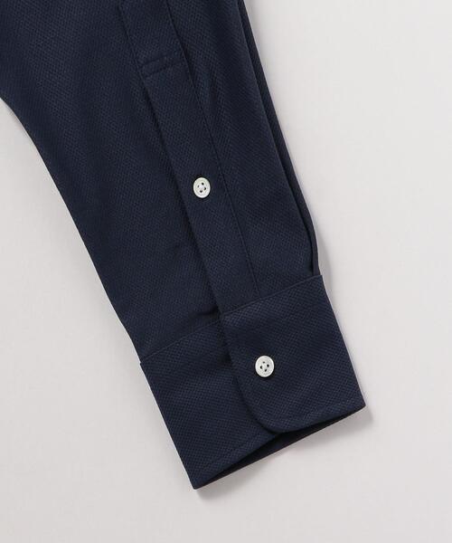 UNITED ARROWS LTD. OUTLET(ユナイテッドアローズアウトレット)の「<A DAY IN THE LIFE>トリコット ワイドカラーシャツ(シャツ/ブラウス・メンズ・ホワイト/ネイビー・L/M)」の5枚目の写真