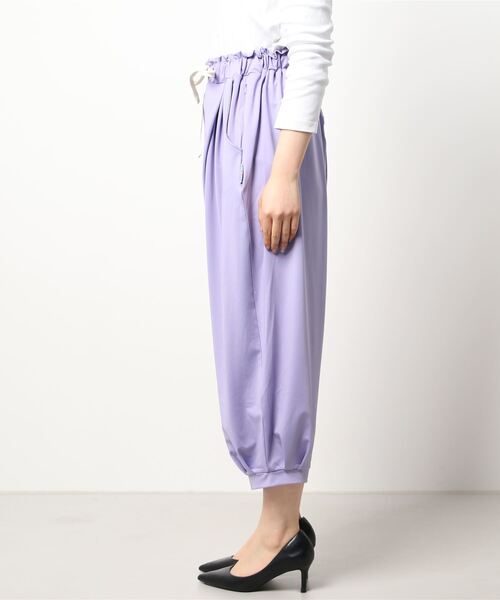 チチカカ（チチカカ）の「吸汗速乾ハイストレッチタイ風パンツ（その他パンツ・レディース・ブラック/パープル/その他1・FREE）」の22枚目の写真