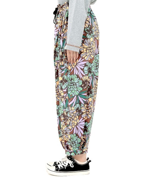 チチカカ（チチカカ）の「吸汗速乾ハイストレッチタイ風パンツ（その他パンツ・レディース・ブラック/パープル/その他1・FREE）」の11枚目の写真