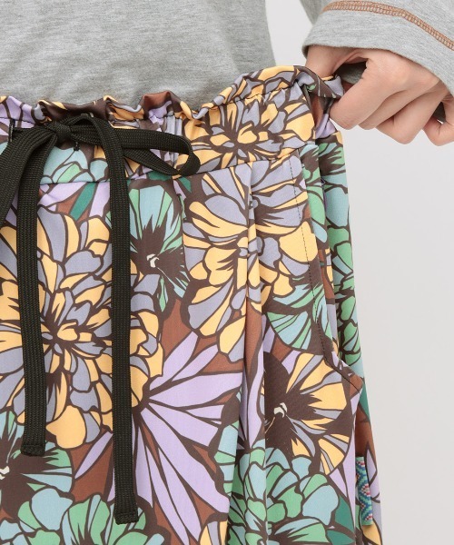 チチカカ（チチカカ）の「吸汗速乾ハイストレッチタイ風パンツ（その他パンツ・レディース・ブラック/パープル/その他1・FREE）」の14枚目の写真