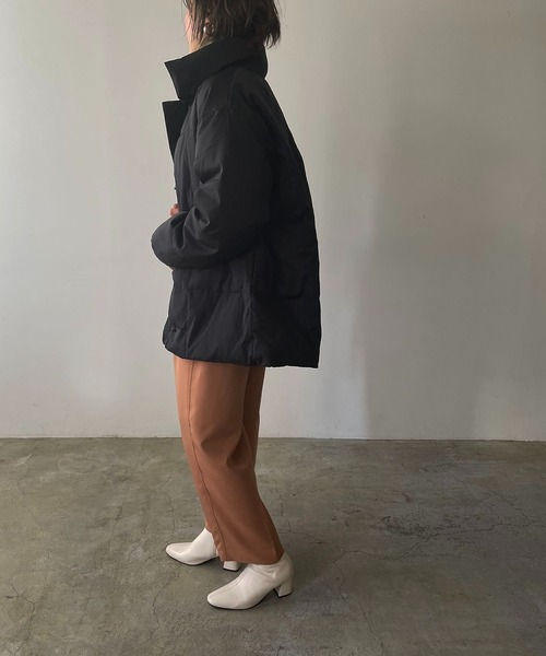 210nouve（トゥージュヌーブ）の「ファイバーダウンスタンドカラージャケット（ダウンジャケット/コート・レディース・ホワイト/ブラック/モカ・FREE）」の19枚目の写真