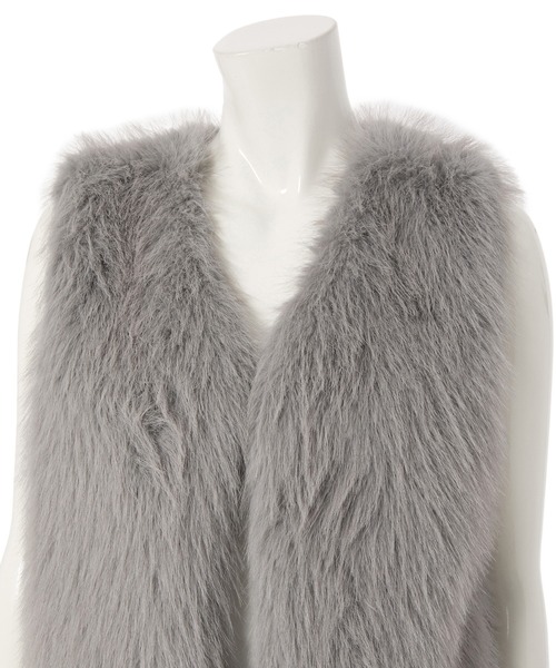 fifth(フィフス)の「ファーベスト(ベスト・レディース・ブラック/グレー/アイボリー・MEDIUM)」の21枚目の写真