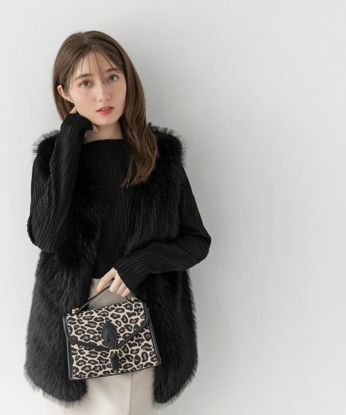 fifth(フィフス)の「ファーベスト(ベスト・レディース・ブラック/グレー/アイボリー・MEDIUM)」の13枚目の写真