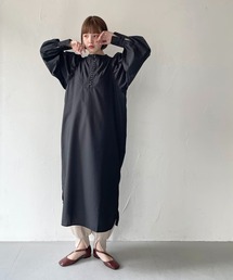 CLEIO | 【CLEIO】ボリュームスリーブシャツワンピース(ワンピース)