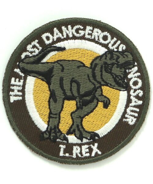 BREEZE（ブリーズ）の「バラエティアイロン刺繍ワッペン（その他雑貨・キッズ・カーキ/チャコール/レッド/ブラック/パープル/イエロー/グリーン/ブルー/ベージュ/ネイビー/オレンジ・FREE）」の5枚目の写真