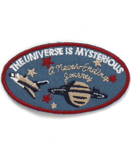 BREEZE（ブリーズ）の「バラエティアイロン刺繍ワッペン（その他雑貨・キッズ・カーキ/チャコール/レッド/ブラック/パープル/イエロー/グリーン/ブルー/ベージュ/ネイビー/オレンジ・FREE）」の7枚目の写真