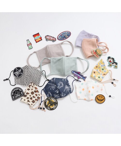 BREEZE（ブリーズ）の「バラエティアイロン刺繍ワッペン（その他雑貨・キッズ・カーキ/チャコール/レッド/ブラック/パープル/イエロー/グリーン/ブルー/ベージュ/ネイビー/オレンジ・FREE）」の21枚目の写真