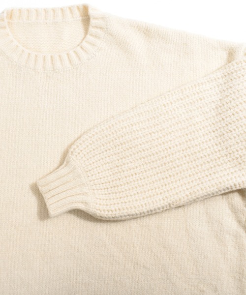 Felt-Maglietta（フェルトマリエッタ）の「もっちり柔らかサイドスリットプルオーバーニット（ニット/セーター・レディース・アイボリー・FREE）」の13枚目の写真