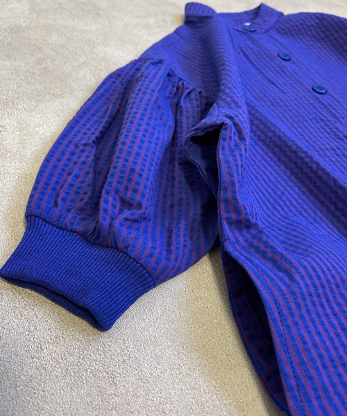 HOGAN RANCH WEAR（ホーガンランチウエア）の「サッカークルーネックワンピース（90～140cm）（ワンピース・キッズ・ブルー/チャコール・90/100/110/120/130/140）」の5枚目の写真