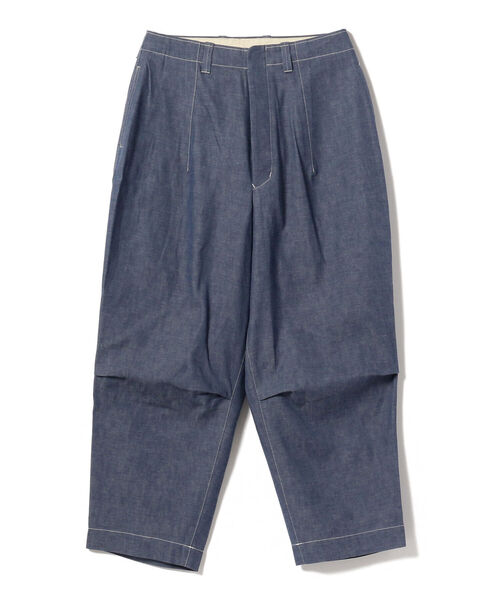 HAVERSACK（ハバーザック）の「HAVERSACK / ハイウェストデニムワイドトラウザー（その他パンツ・メンズ・ブルー・MEDIUM）」の7枚目の写真