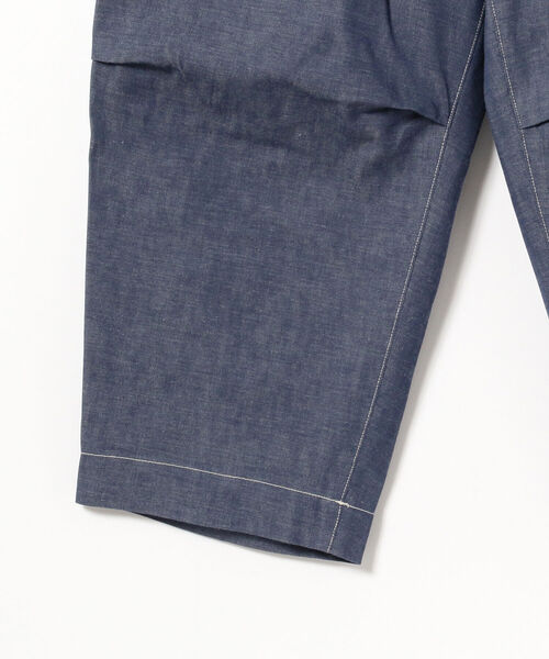 HAVERSACK（ハバーザック）の「HAVERSACK / ハイウェストデニムワイドトラウザー（その他パンツ・メンズ・ブルー・MEDIUM）」の4枚目の写真