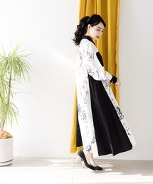 シャツ ブラウス iS ScoLar イズスカラー 花柄 ローン 552244 01)オフ白 Mフリー シャツ ブラウス iS ScoLar イズスカラー 花柄 ローン 552244 01